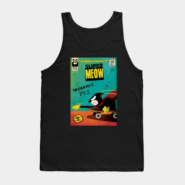 Supermeow N.4 Tank Top by Thelmo